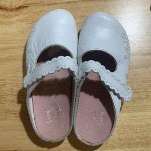 leather mules for girls